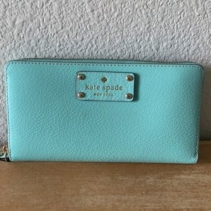 Turquoise Kate Spade Wallet